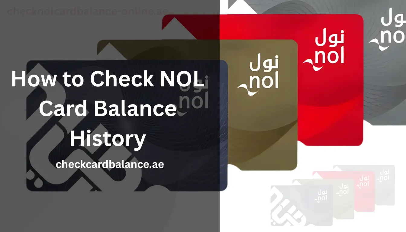 How to Check NOL Card Balance History 1