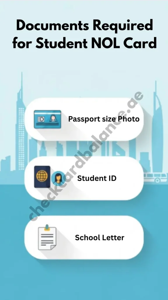 Documents Required to Apply for Student NOL Card